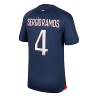 Fotbalové Dres Paris Saint-Germain Sergio Ramos #4 Domácí 2023-24 Krátký Rukáv